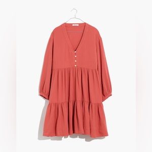 Lightspun Colette Mini Dress -Deep Rose